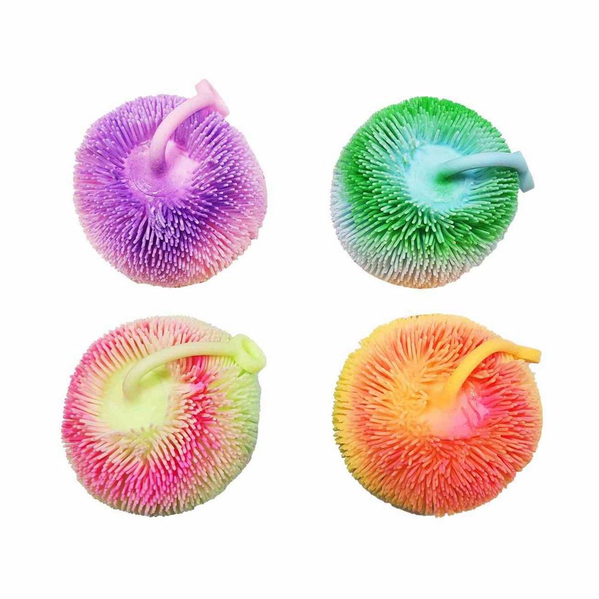 DAYOSHOP - Yoyo Luces Squishy Juguete Fiesta Bolitron Erizo Multicolor