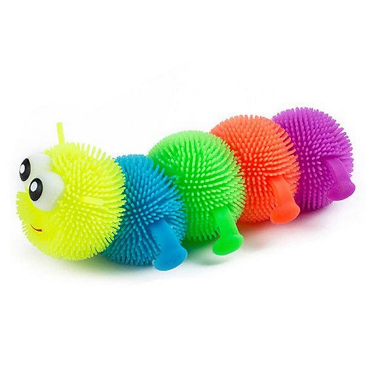 DAYOSHOP - Yoyo Luces Squishy Juguete Bolitron Gusano Cien Pies Colores