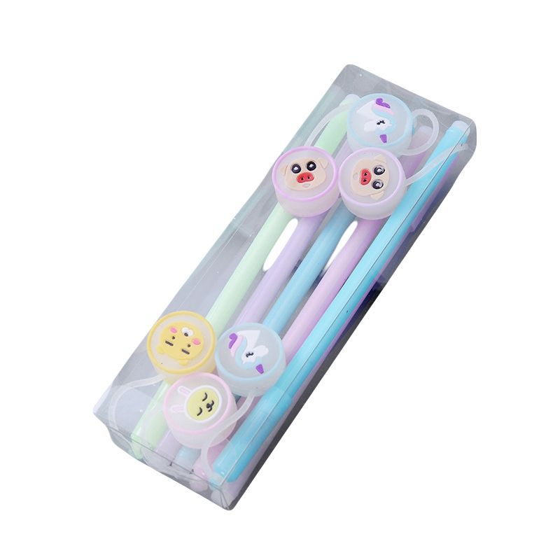 AGUGU STORE - Lapicero Boligrafo Kawaii Paquete por 6