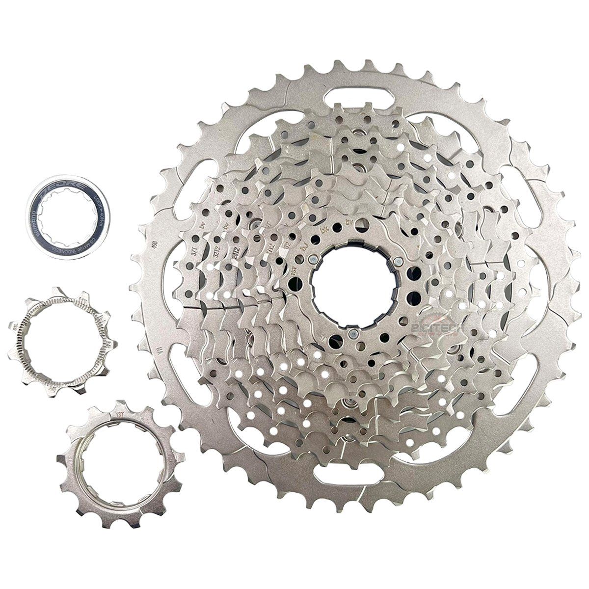 SHIMANO - Pacha Bicicleta Shimano Deore M4100 11-46 y Cadena Kmc X10