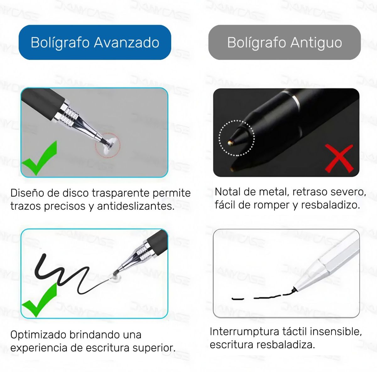 GENERICO - Lápiz óptico de punta fina para pantalla  táctil Smartphone Tablet