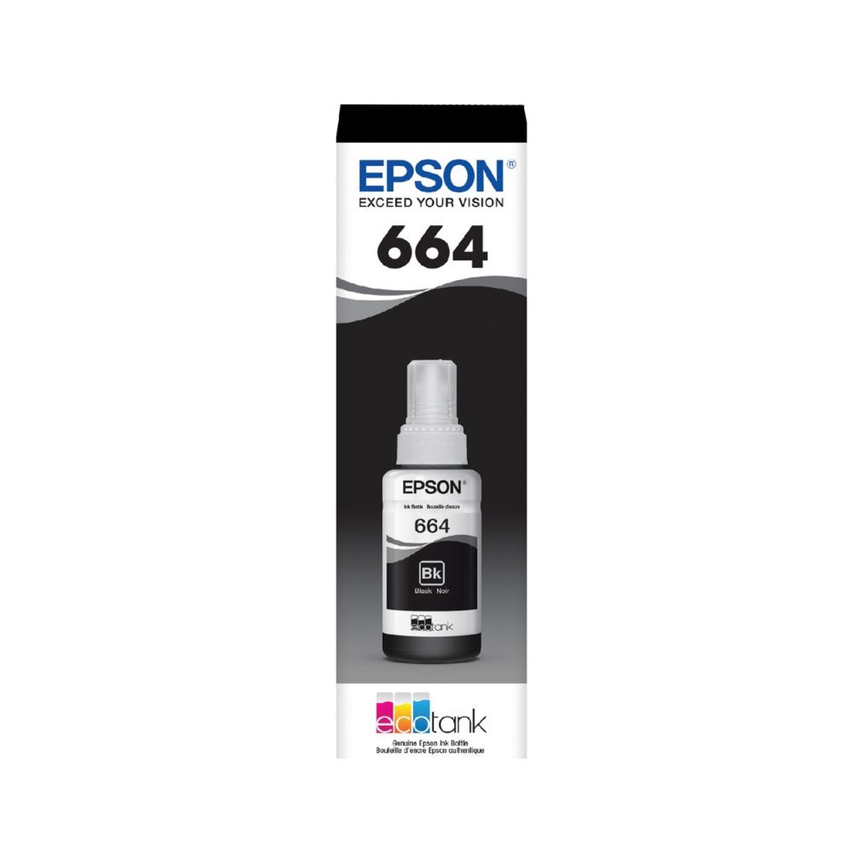 EPSON - Botella de tinta EPSON 664 70 ml negro ORIGINAL