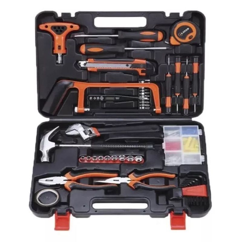 GENERICO - Juego De Herramientas Manuales X82 Piezas Kit Multi Usos