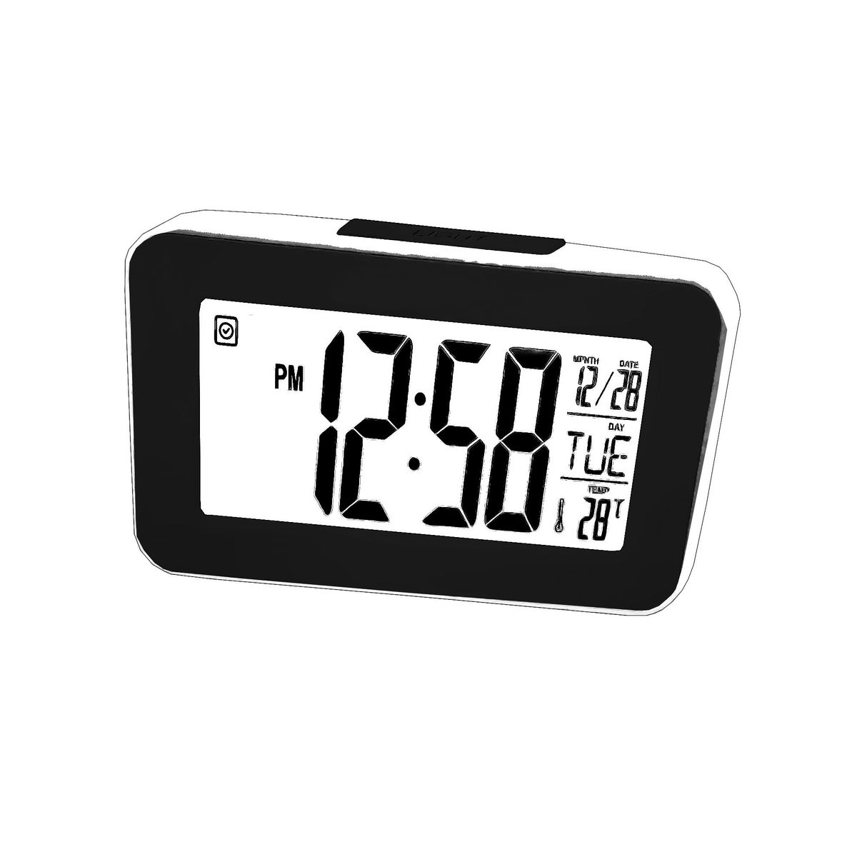 DAYOSHOP - Despertador Digital De Temperatura Con Leds  Baterias.