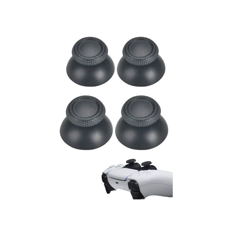 GENERICO - 4 Capuchas Palanca Stick Repuesto Compatible Control Ps5