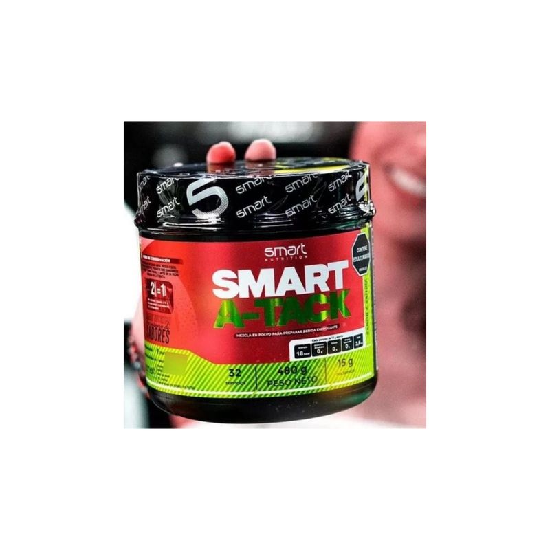 SMART NUTRITION - x2 Creatina HCL Smart A-Tack 480g Sandia Smart Nutrition