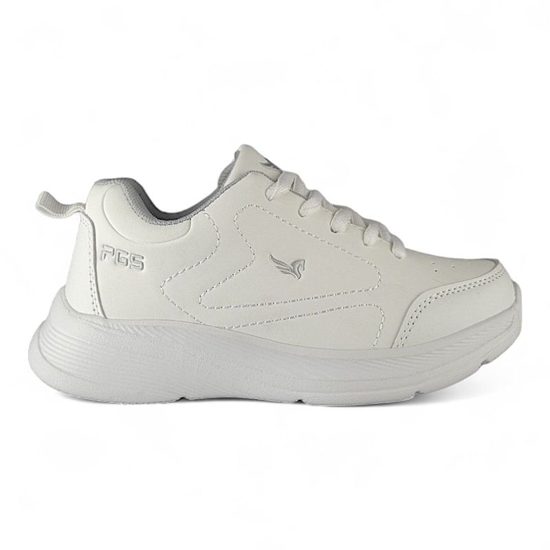 TITINOS - Tenis Colegiales Blancos Cordon Titinos_.