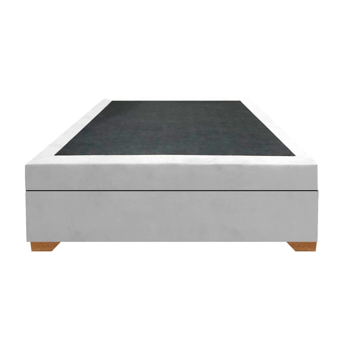 MAGIC CLASS - BASE CAMA BAÚL HIDRÁULICA 100X190 ECOCUERO BLANCO