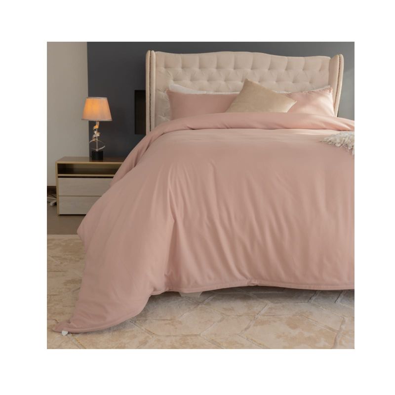 AMARE HOME - Duvet cover Amaranto Queen- Colección Pastello.