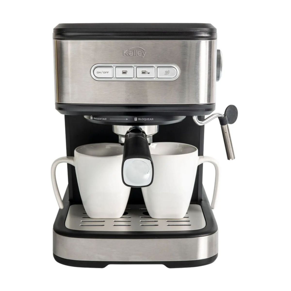 KALLEY - Cafetera Expresso KALLEY K-EX Negra