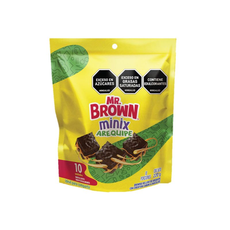 BIMBO - Bimbo Mr Brownie Minix Arequipe Bolsa X 10 Uds 220gr