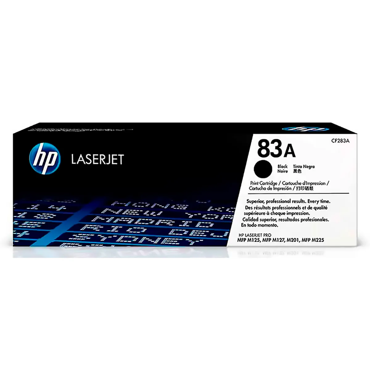 HP - Toner HP 83A Negro para Impresoras Hp laserjet Pro M125 M127 M201 M225