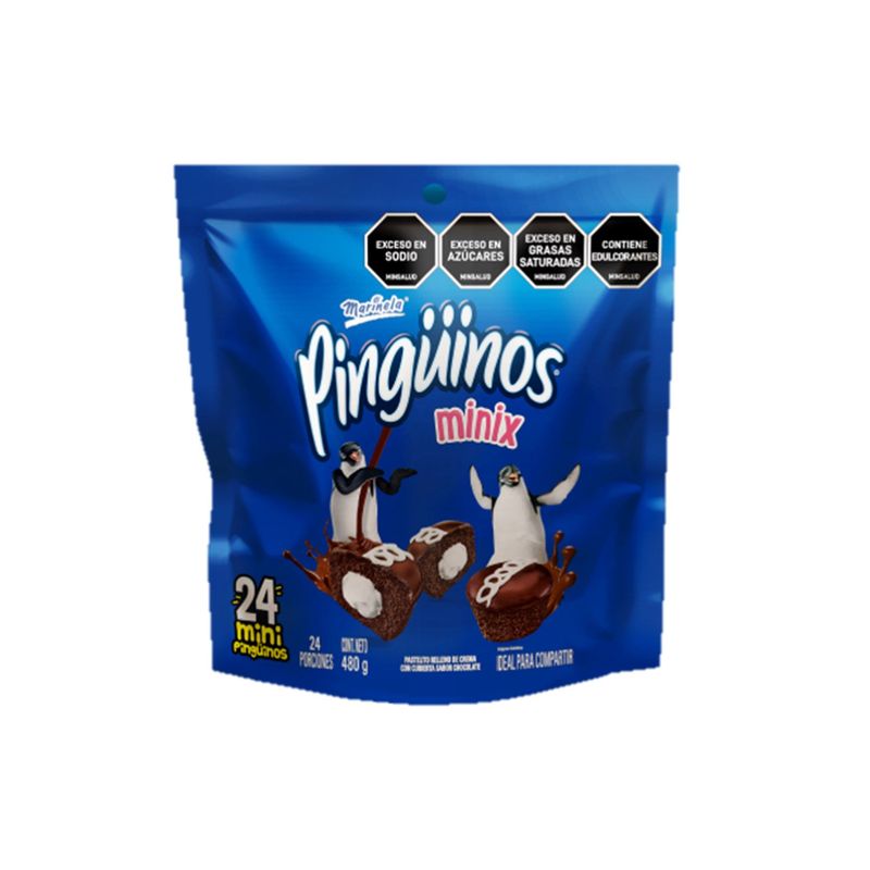 BIMBO - Bimbo Pinguinos Minix Bolsa X 12 Uds 340 Gr