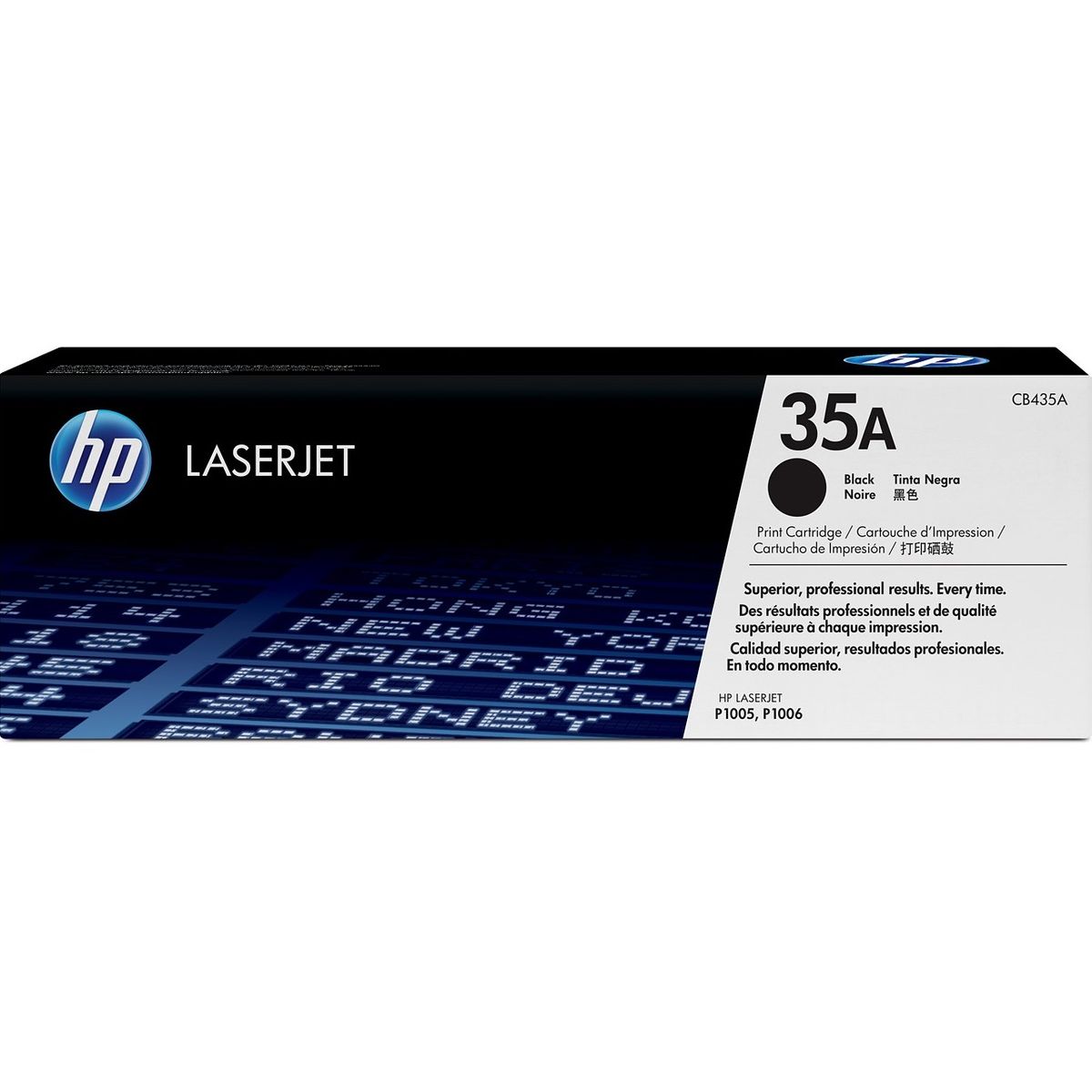HP - Tóner HP 35A Negro Impresoras HP Laserjet P1005 Y HP P1006 Original