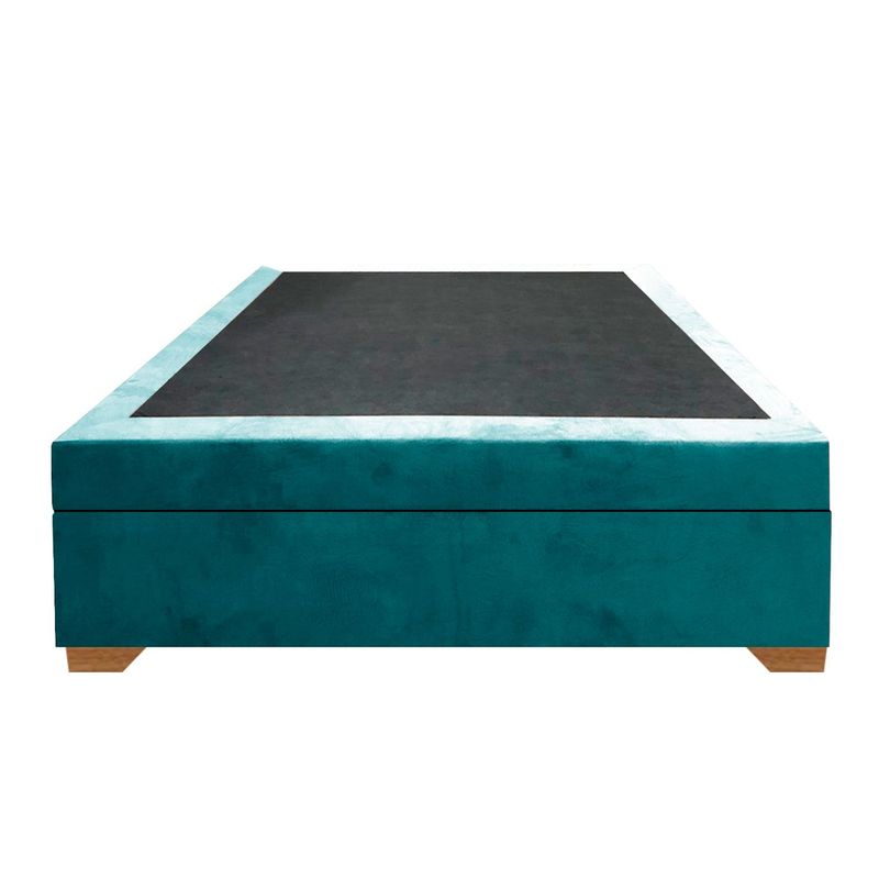 MAGIC CLASS - BASE CAMA BAÚL HIDRÁULICA 120X190 MICROFIBRA AZUL