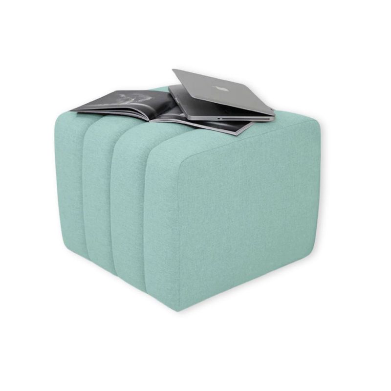 BANZAY - Puff Auxiliar Boston 55x55 - Menta