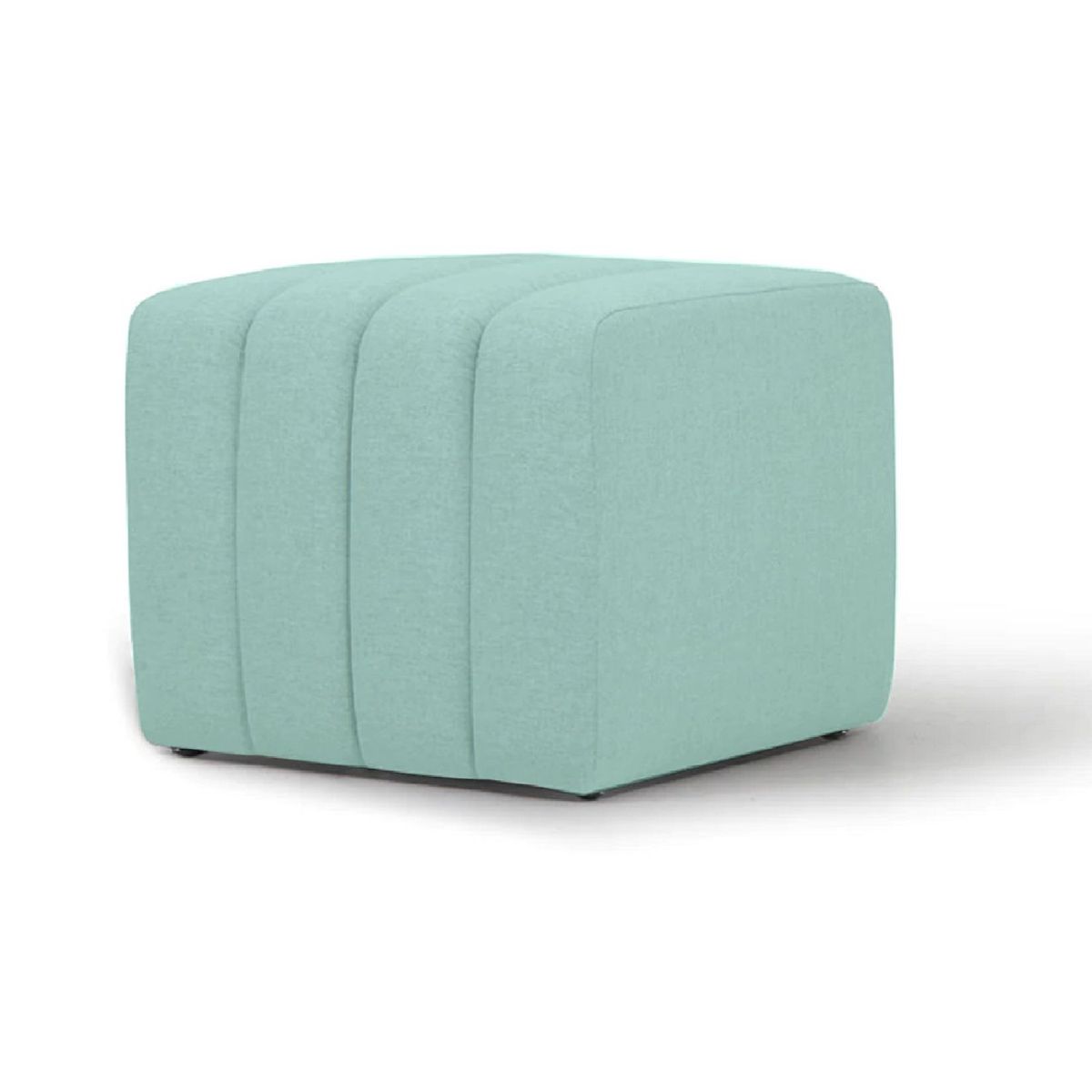 BANZAY - Puff Auxiliar Boston 55x55 - Menta