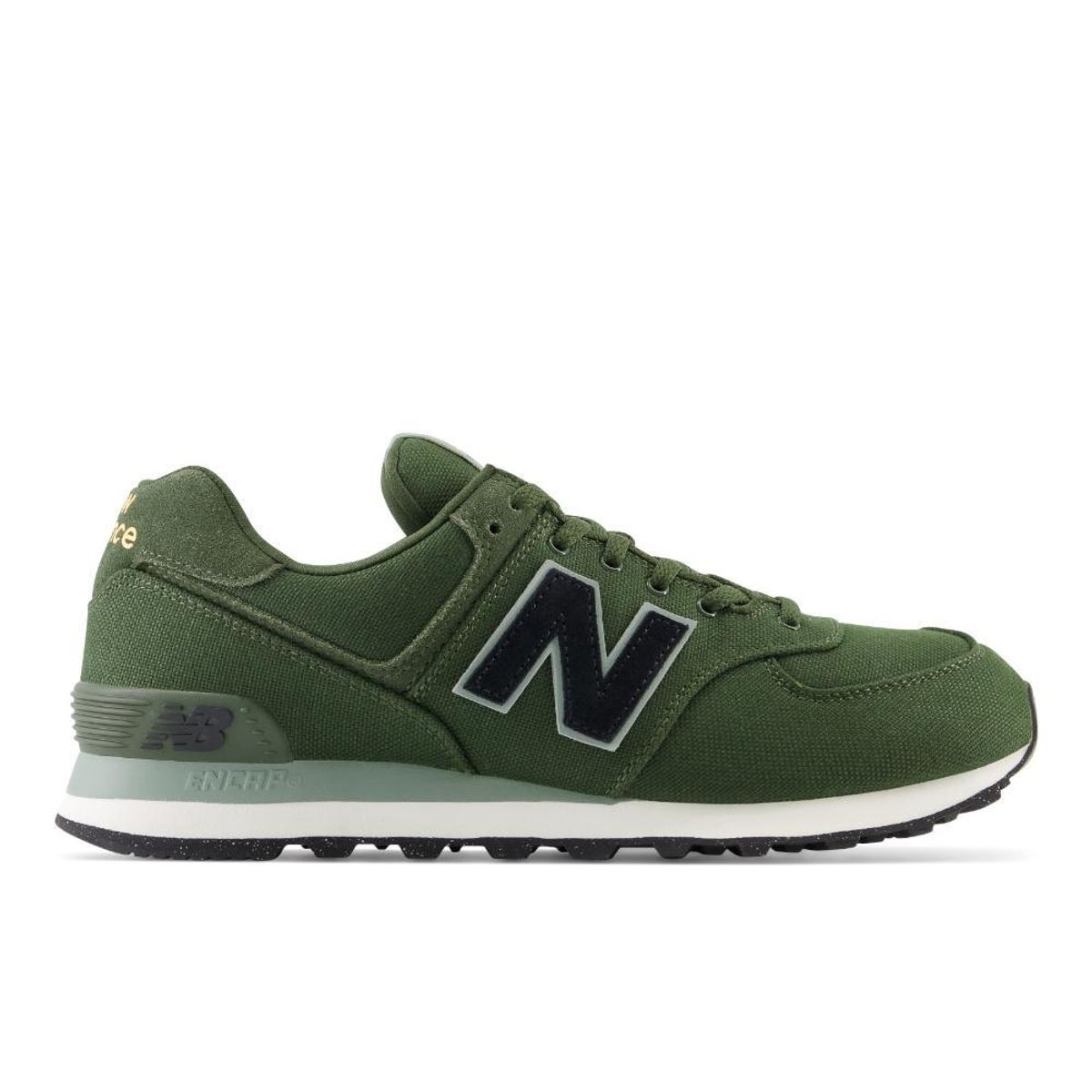 NEW BALANCE - Tenis New Balance 574-Verde Militar