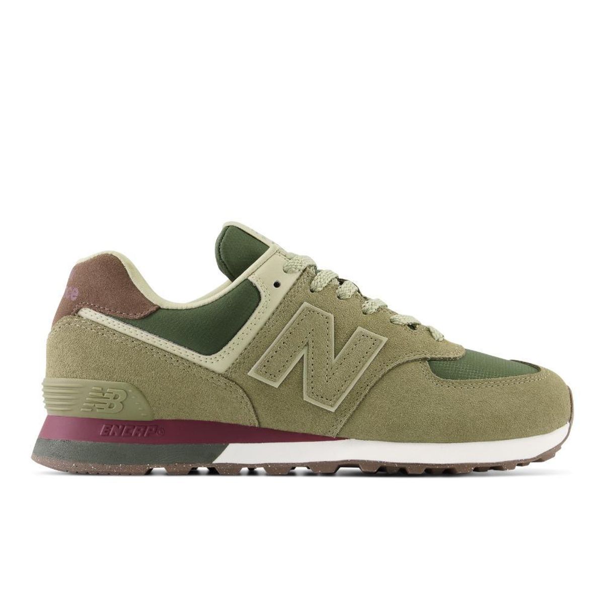NEW BALANCE - Tenis New Balance 574-Verde
