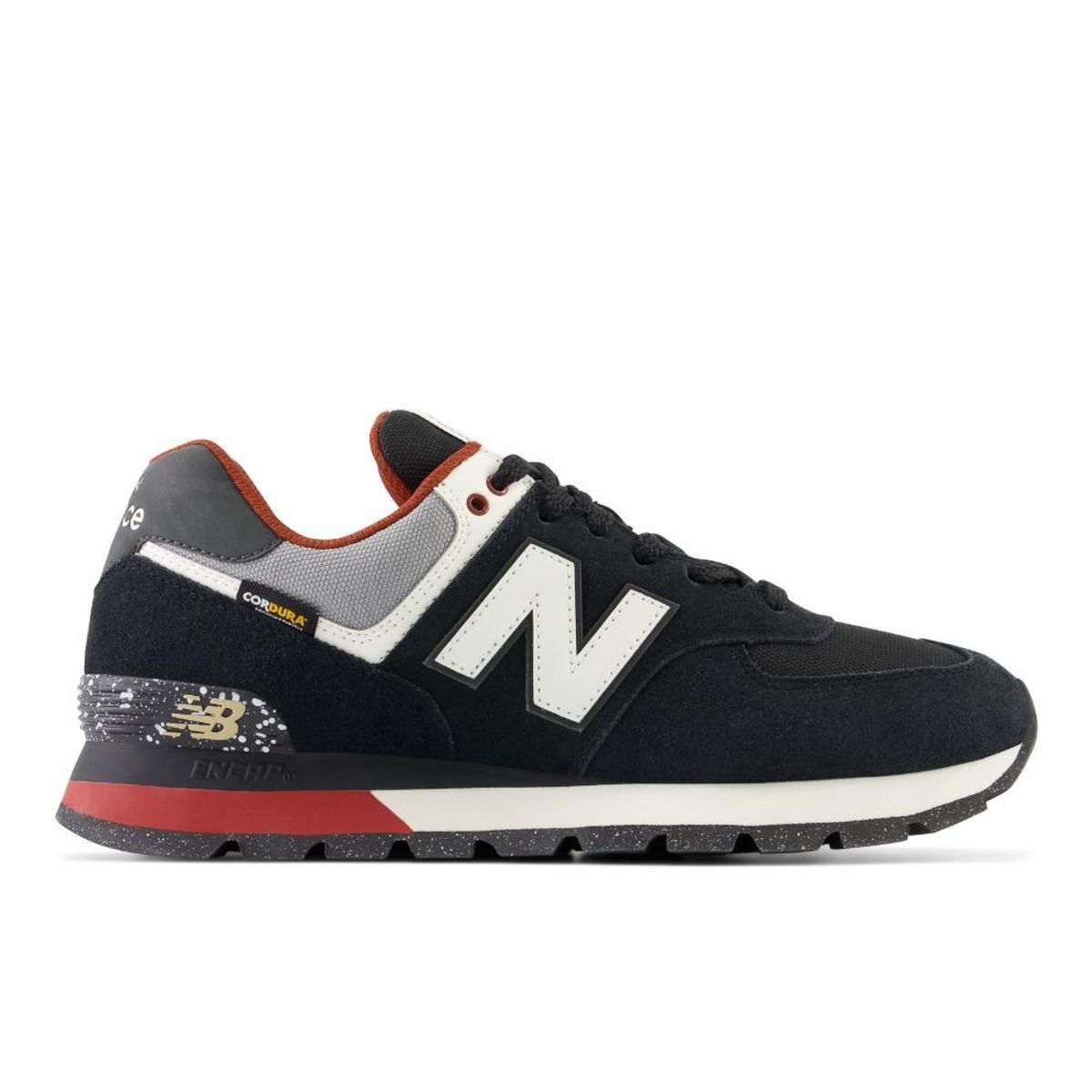 NEW BALANCE - Tenis New Balance 574 Rugged-Negro