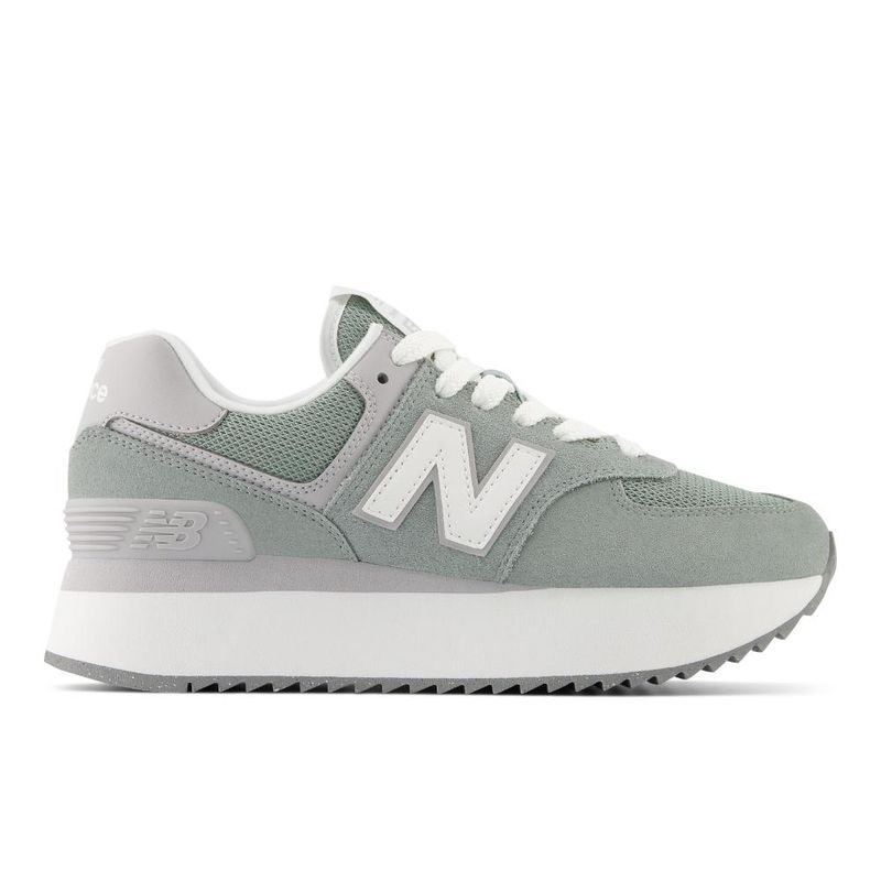 NEW BALANCE - Tenis New Balance 574 + Mujer-Verde