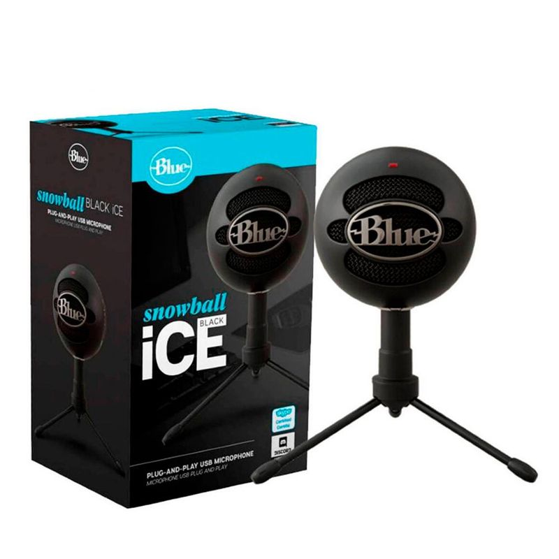 BLUE - Blue Snowball Ice Micrófono Usb Para Grabación  Streaming