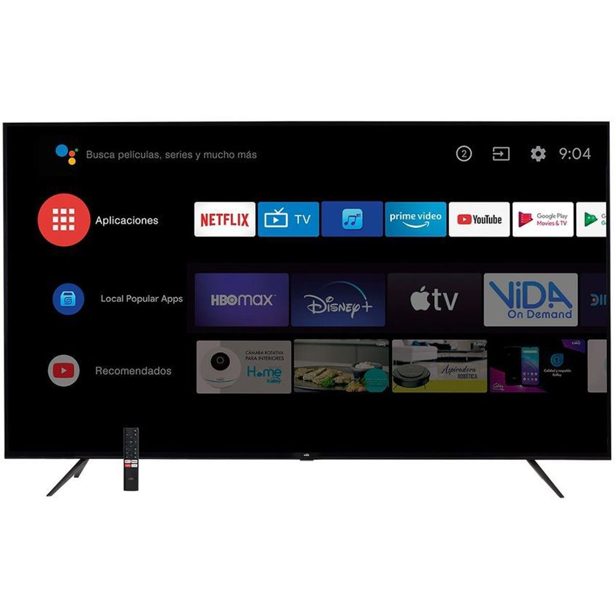 KALLEY - Tv kalley 70 pulgadas 177 cm k-atv70uhdf 4k-uhd led smart tv android