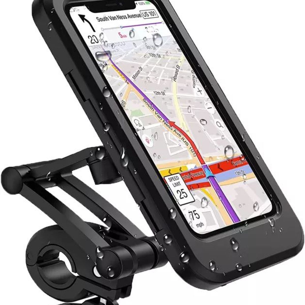 GENERICO - Soporte De Celular Para Moto Estuche Bicicleta M3