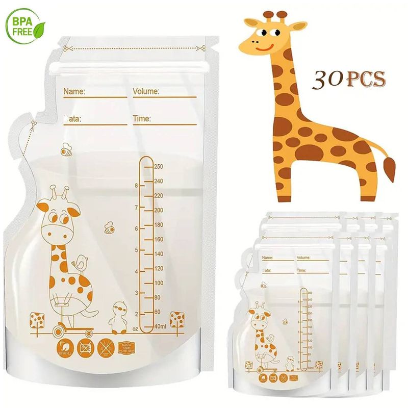 ONE PIXEL - Bolsas Almacenamiento Leche Materna 30 Unidades 250ML
