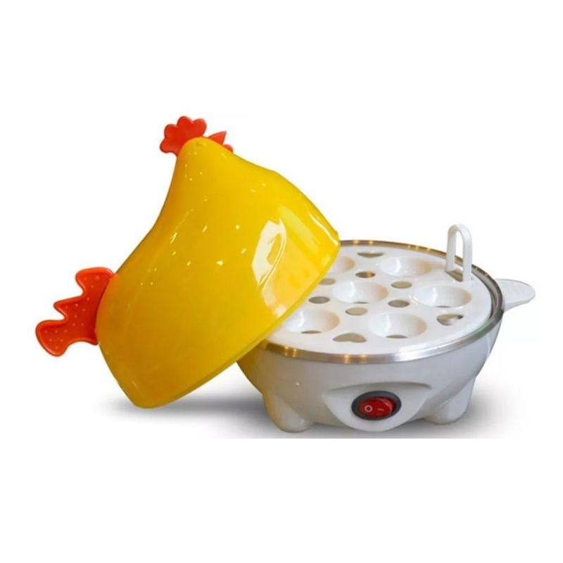 GENERICO - Cocinador Hervidor De Huevos Gallina Portal Del Hogar 7 Huevos