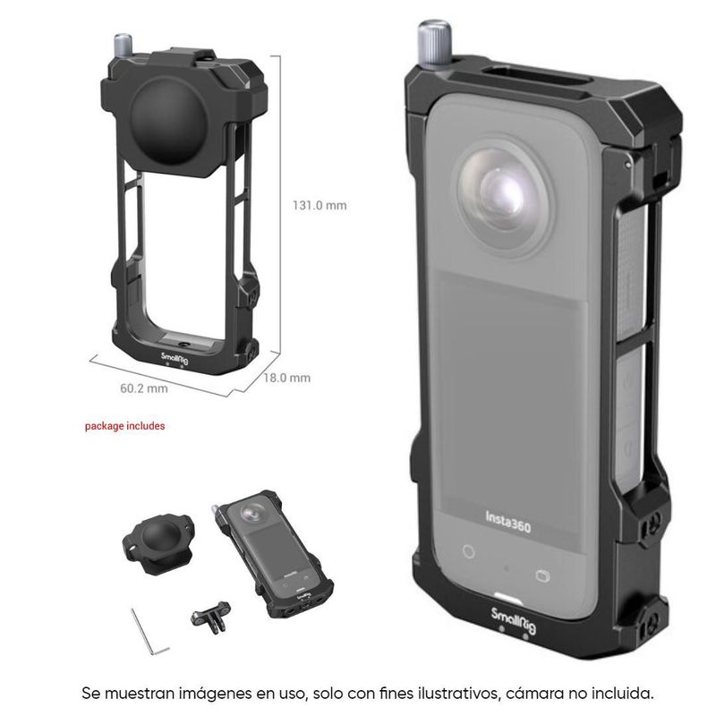 GENERICO - Jaula para Insta360 X3 SmallRig 4088B