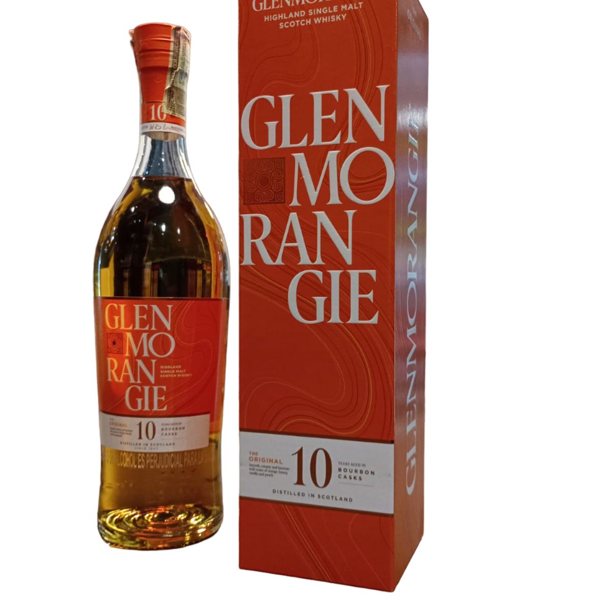 GLENMORANGIE - WHISKY SINGLE MALT GLENMORANGIE 10 AÑOS 700 ML
