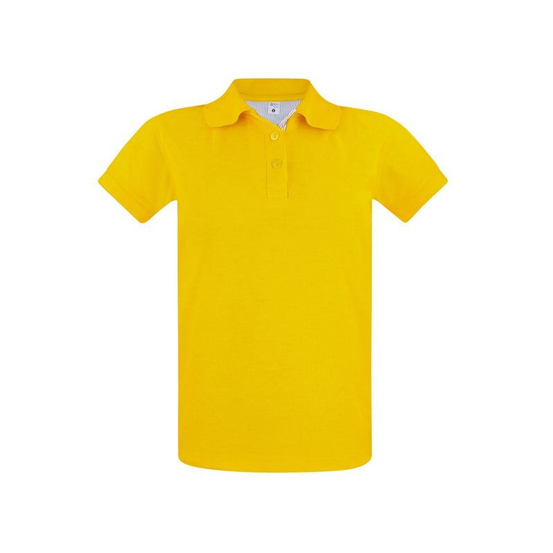 HAMER - Polo Hamer para mujer amarilla_.