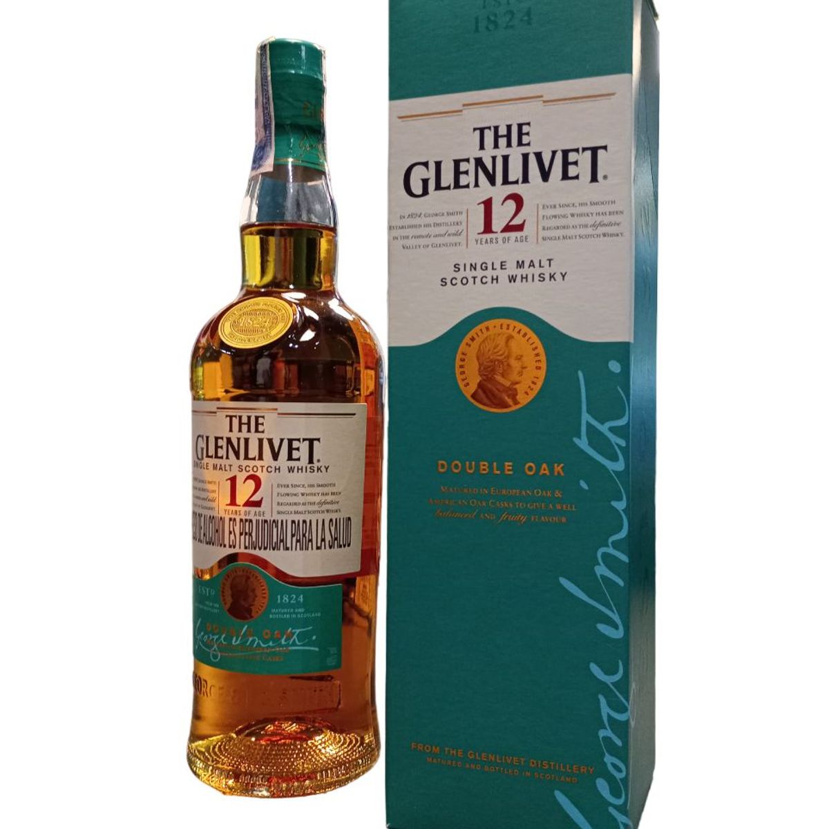 GLENLIVET - WHISKY SINGLE MALT THE GLENLIVET 12 AÑOS 700 ML