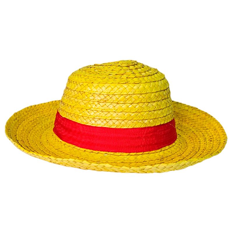 GENERICO - Sombrero Gorro One Piece Monkey D Luffy Cosplay Disfraz