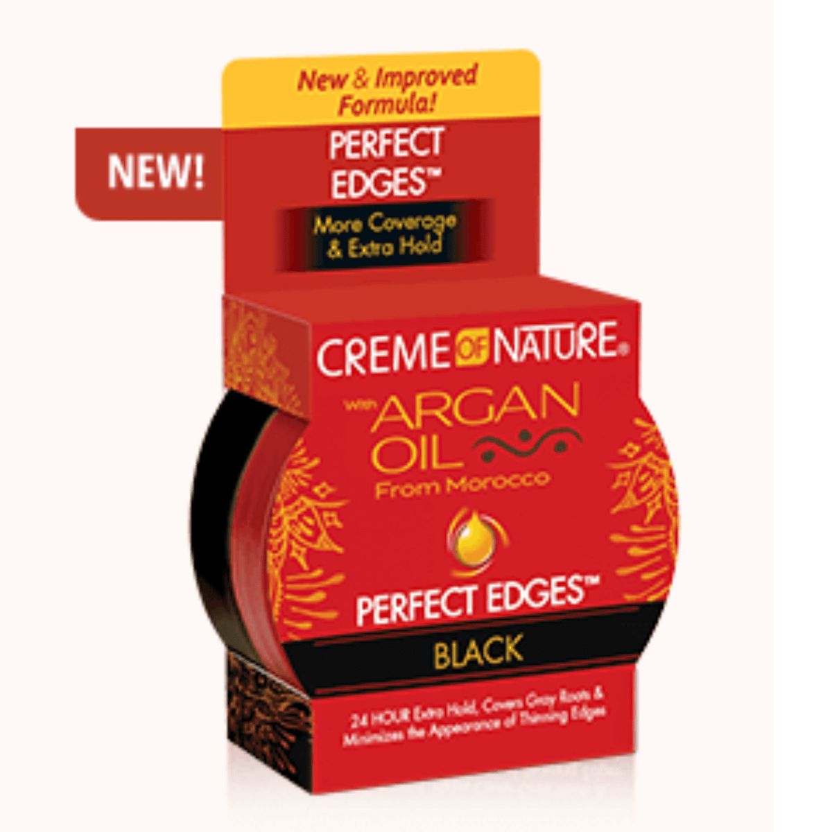 GENERICO - Gel Black Creme Of Nature Perfect Edges 64g