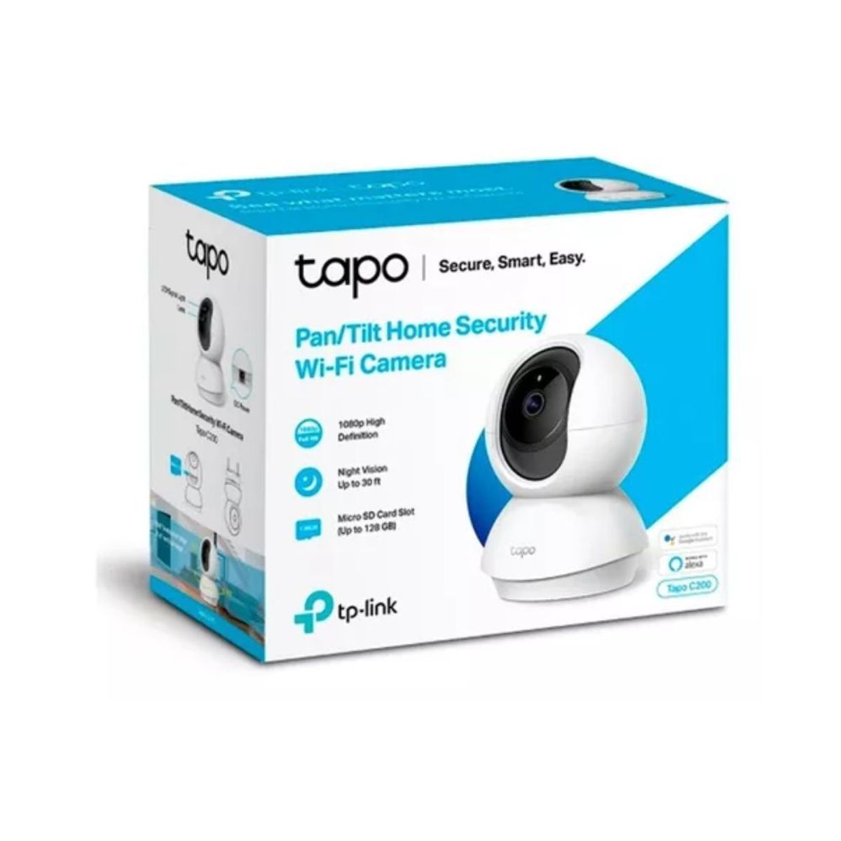 TP LINK - Camara Tp-link Wi-fi Rotatoria Tapo C200