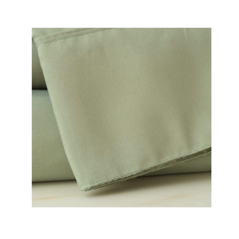 AMARE HOME - Juego de Sábanas Verde Salvia Queen Fuelle 40 - Pastello