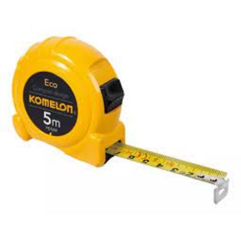 KOMELON - FLEXOMETRO KOMELON 5 MTS CAJA AMARILA 02-060005