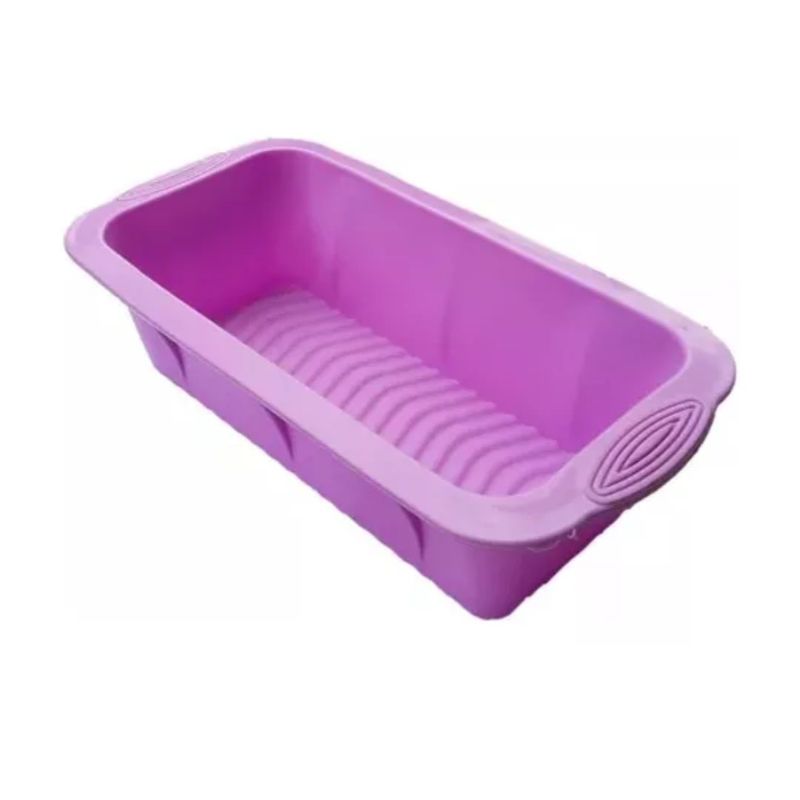 AFM - Molde Silicona Para Pan Tortas O Jabones Rectangular