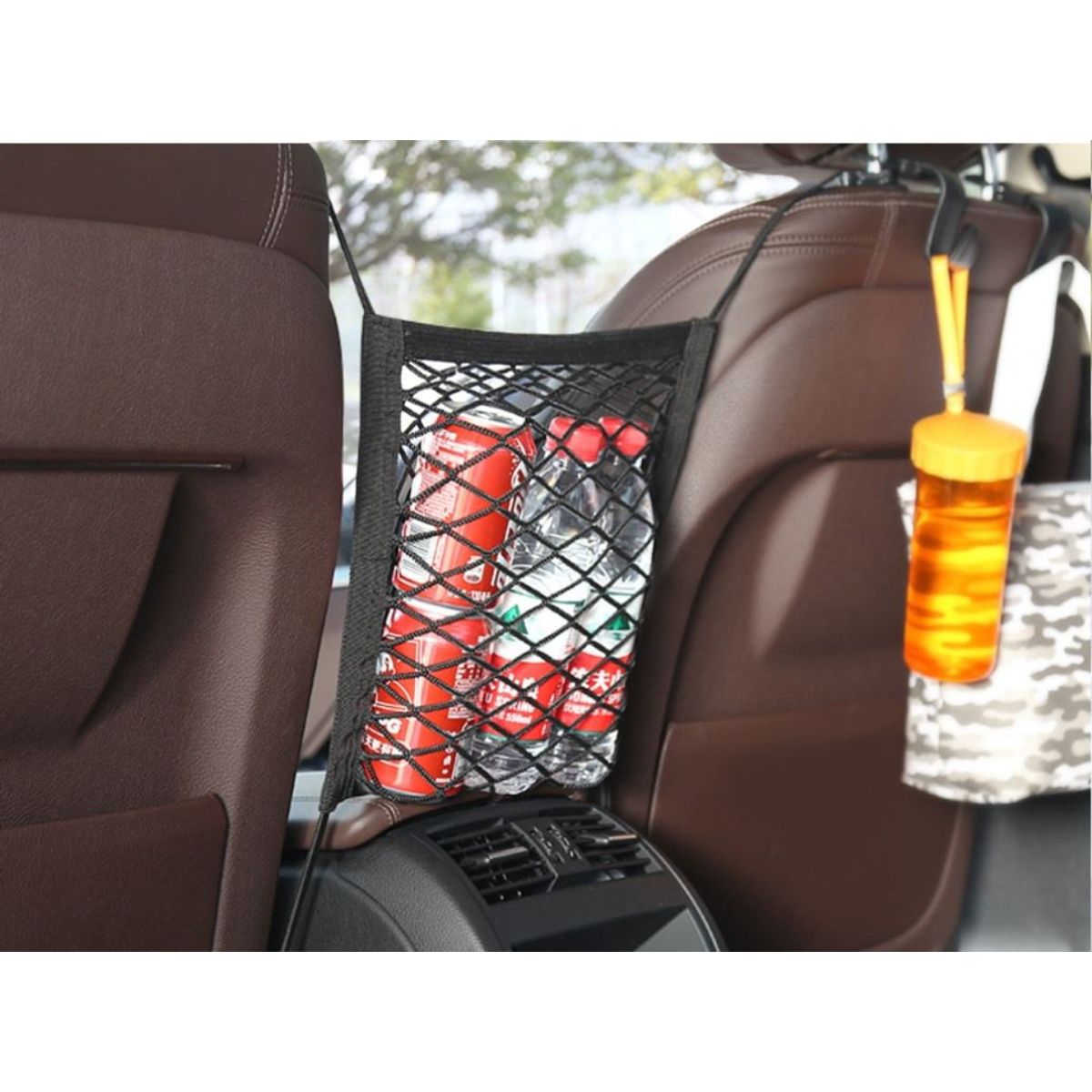 GENERICO - malla para vehiculos en los asientos delanteros