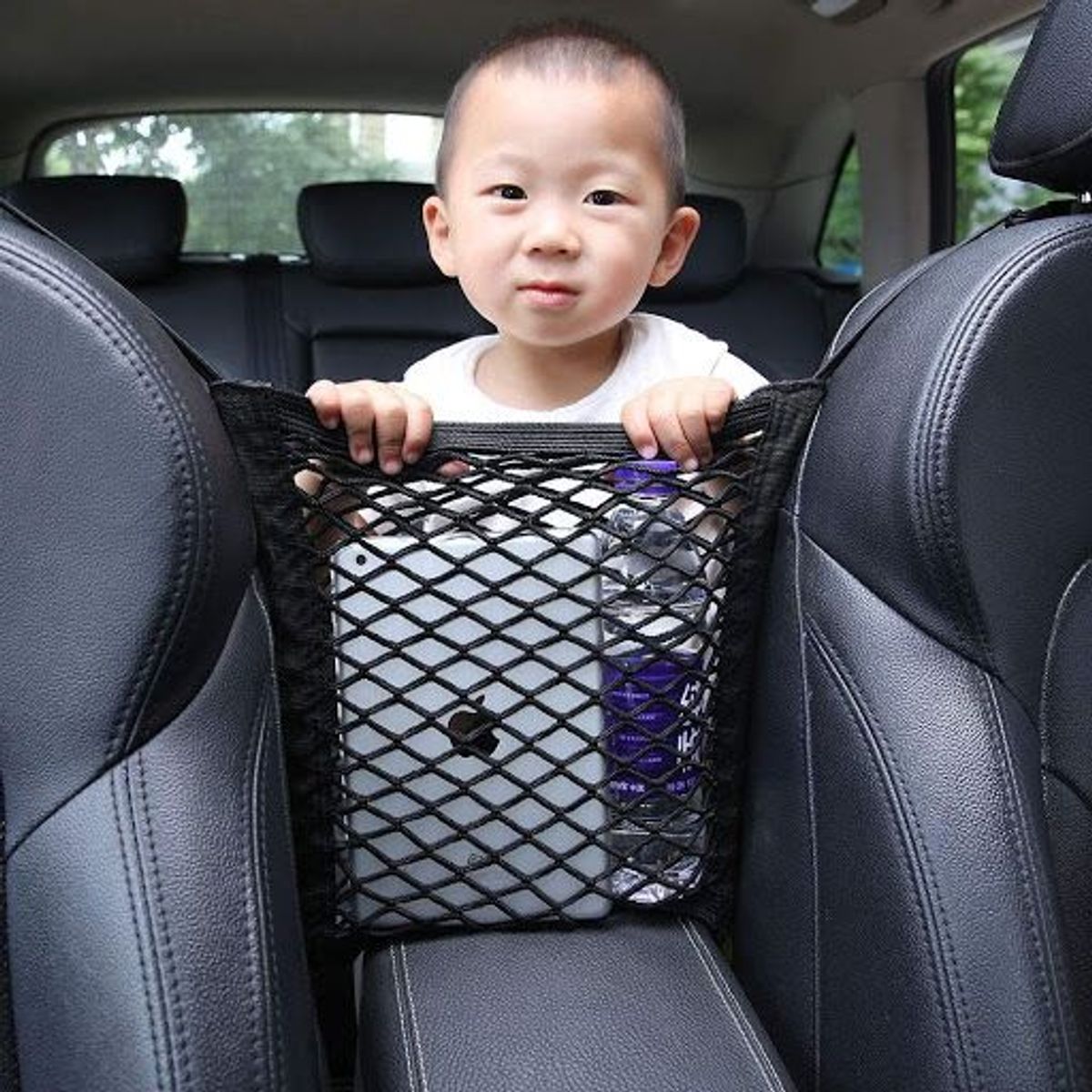 GENERICO - malla para vehiculos en los asientos delanteros