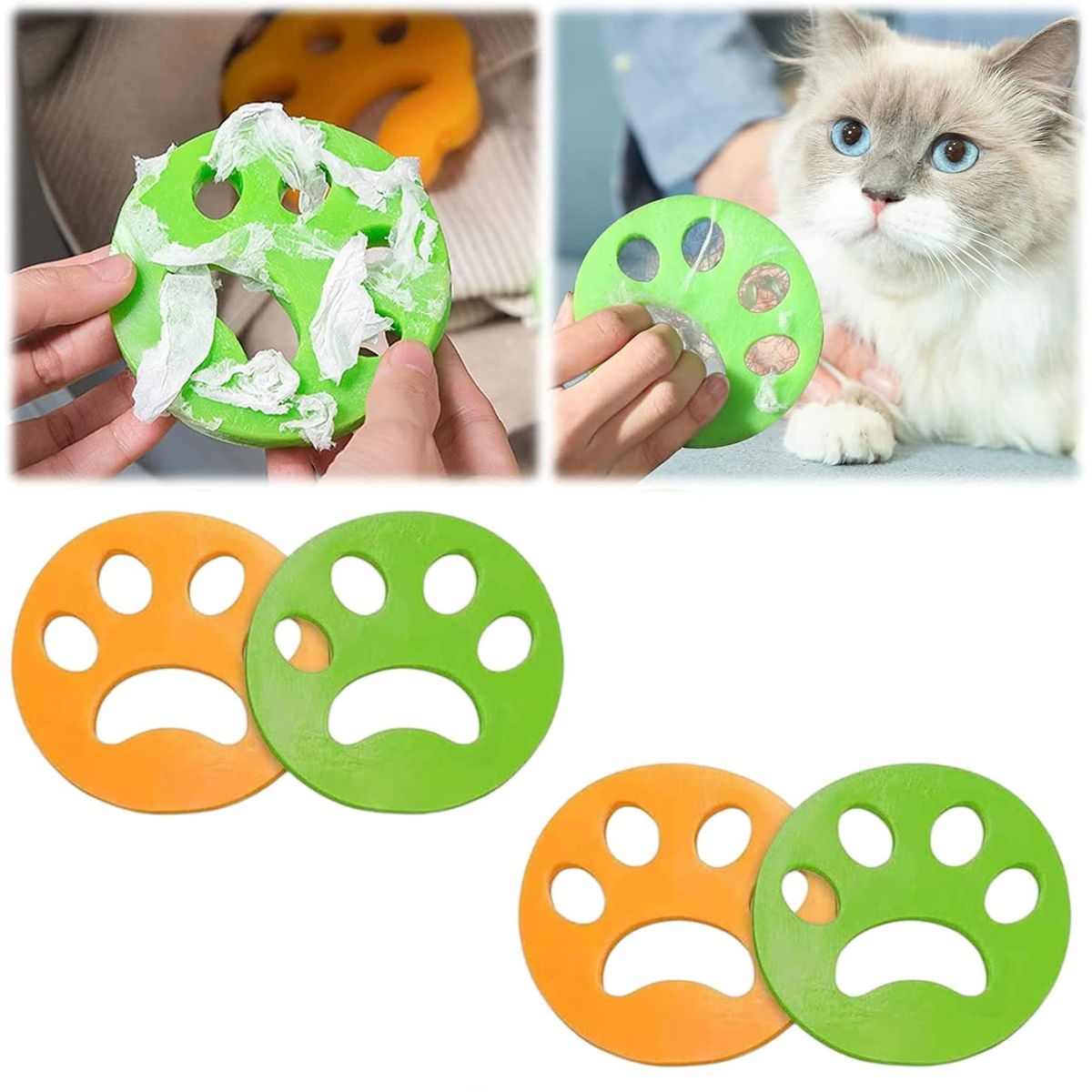 GENERICO - Quita Pelos Mascotas Perros Ropa Removedor Pelos Lavadora 2