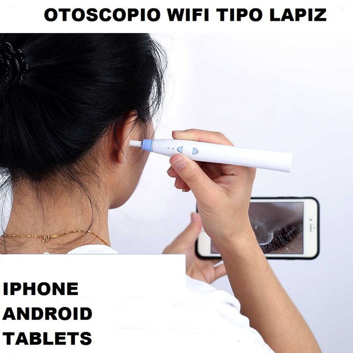 OEM - otoscopio wifi celulares android iphone 5.5 mm