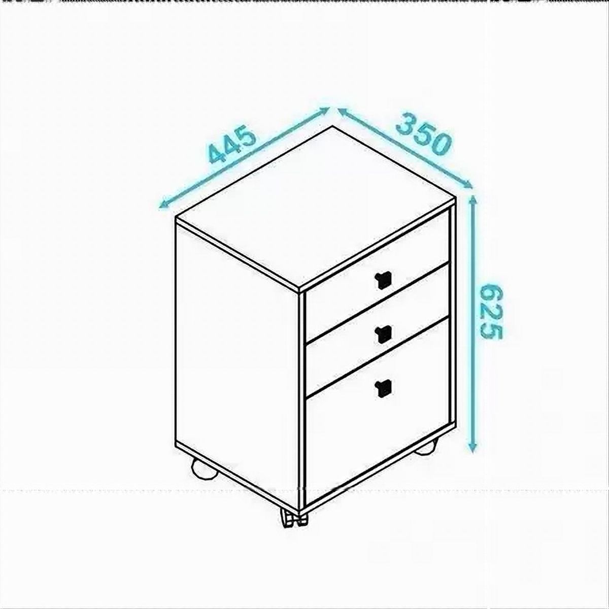 BRV - Archivador 3 Cajones BHO 29-06