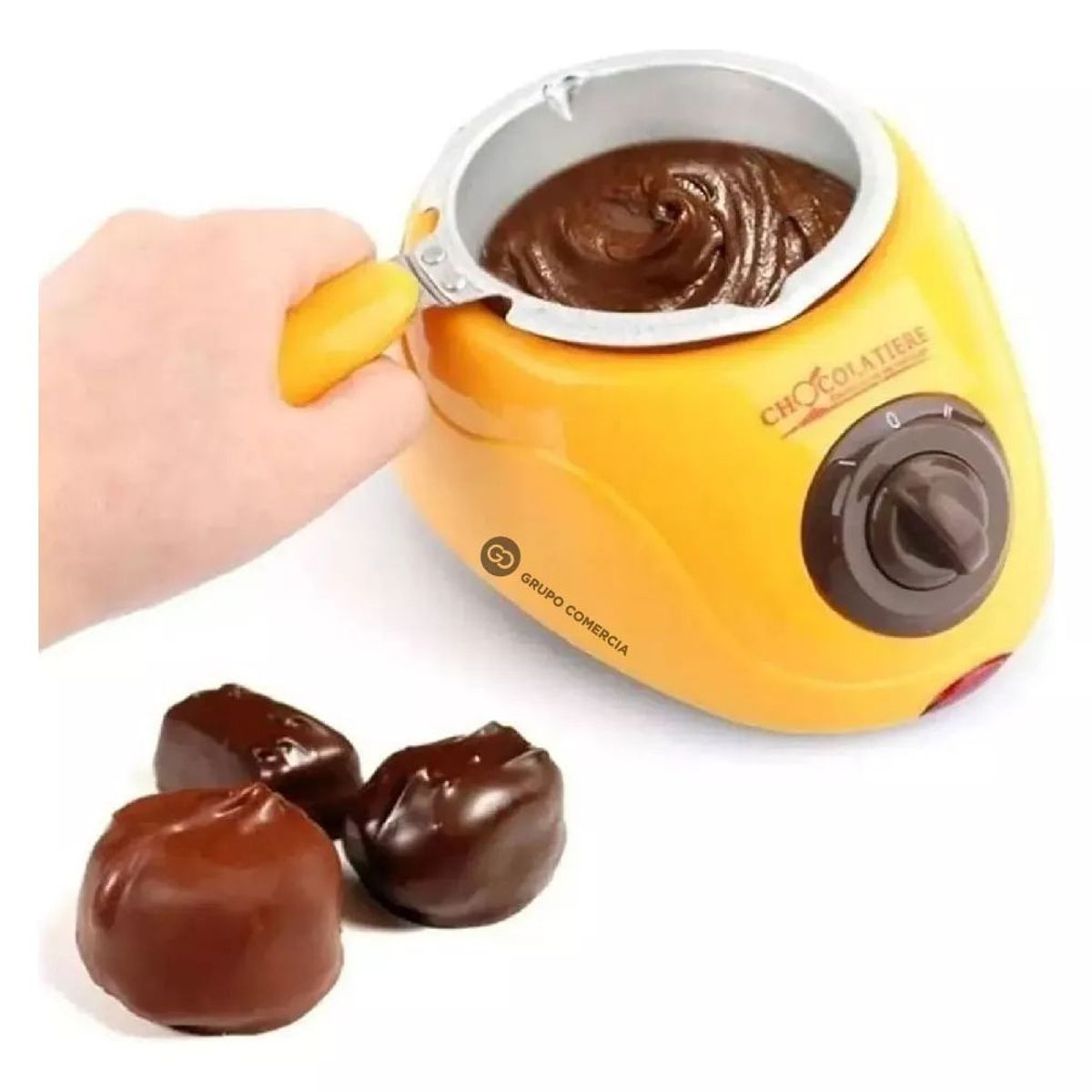 SHEN HUANG - Olla Fusión Chocolate Calentador Derretir Eléctrico Moldes