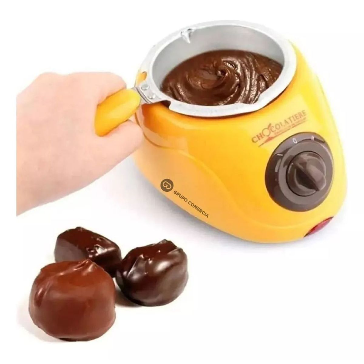 SHEN HUANG - Olla Fusión Chocolate Calentador Derretir Eléctrico Moldes