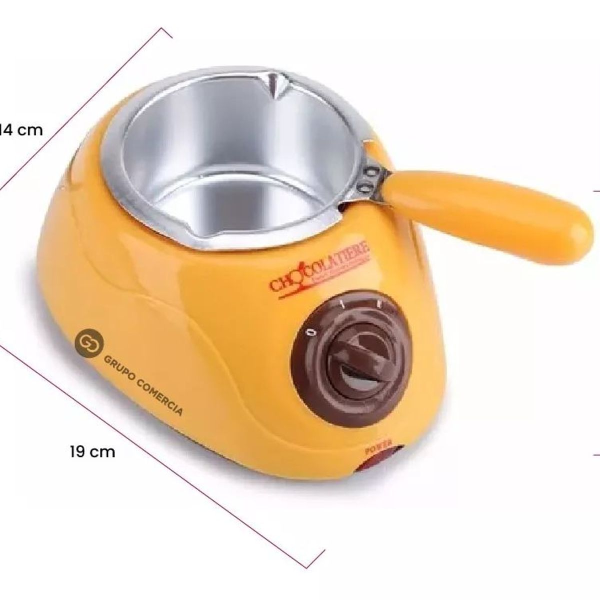 SHEN HUANG - Olla Fusión Chocolate Calentador Derretir Eléctrico Moldes