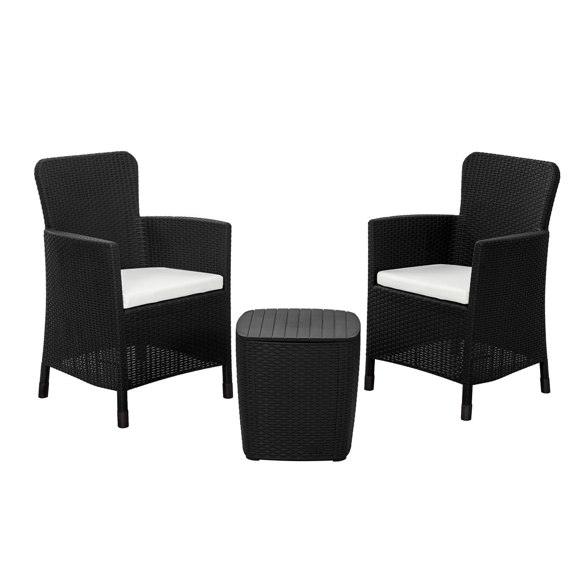 PLASTICOS MQ - Juego De Sala Interior y Exterior Capri Marca MQ
