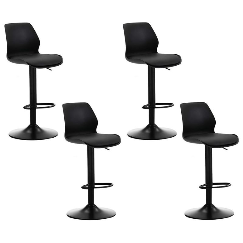 MOBLIHOUSE - Set X4 Silla Bar Con Altura Ajustable Diseño Ergonómico